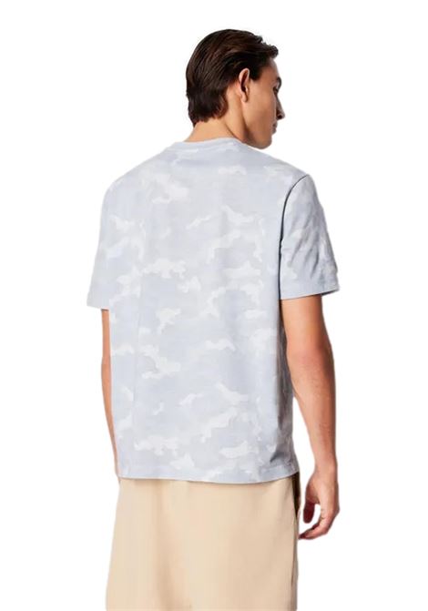 Relaxed fit T-shirt in heavy camouflage cotton ARMANI EXCHANGE | T-shirt | 3DZTEU ZJ9JZ25FM